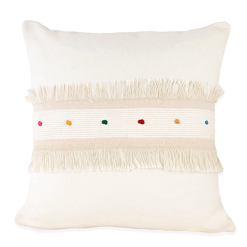Multicolored Mediterranean Cushion