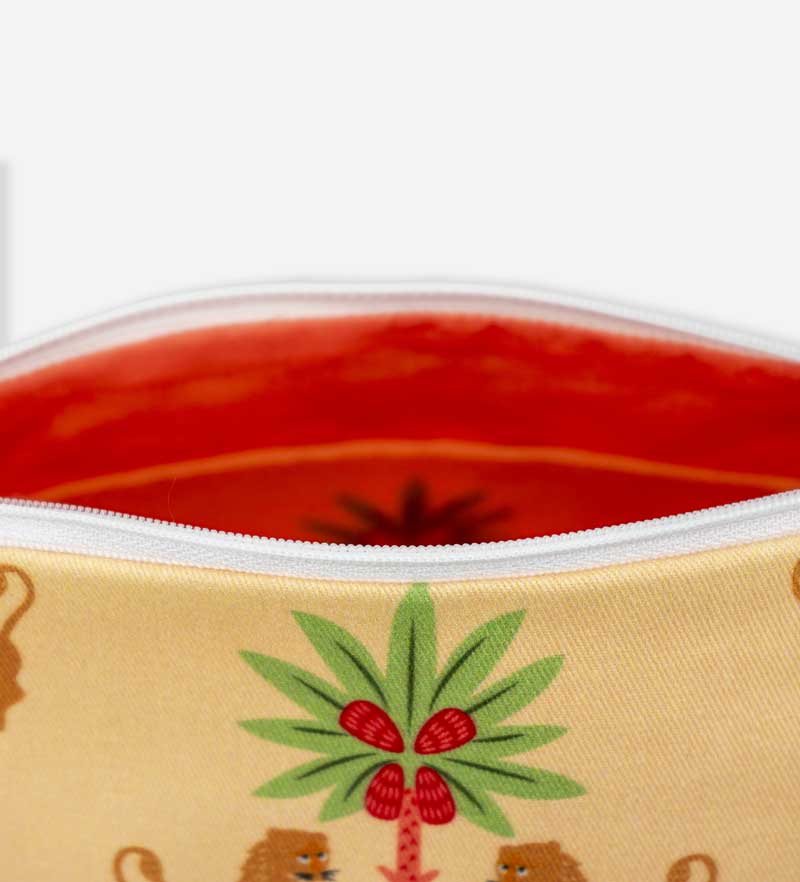 Tasca interna coordinata pochette da viaggio eco-sostenibile