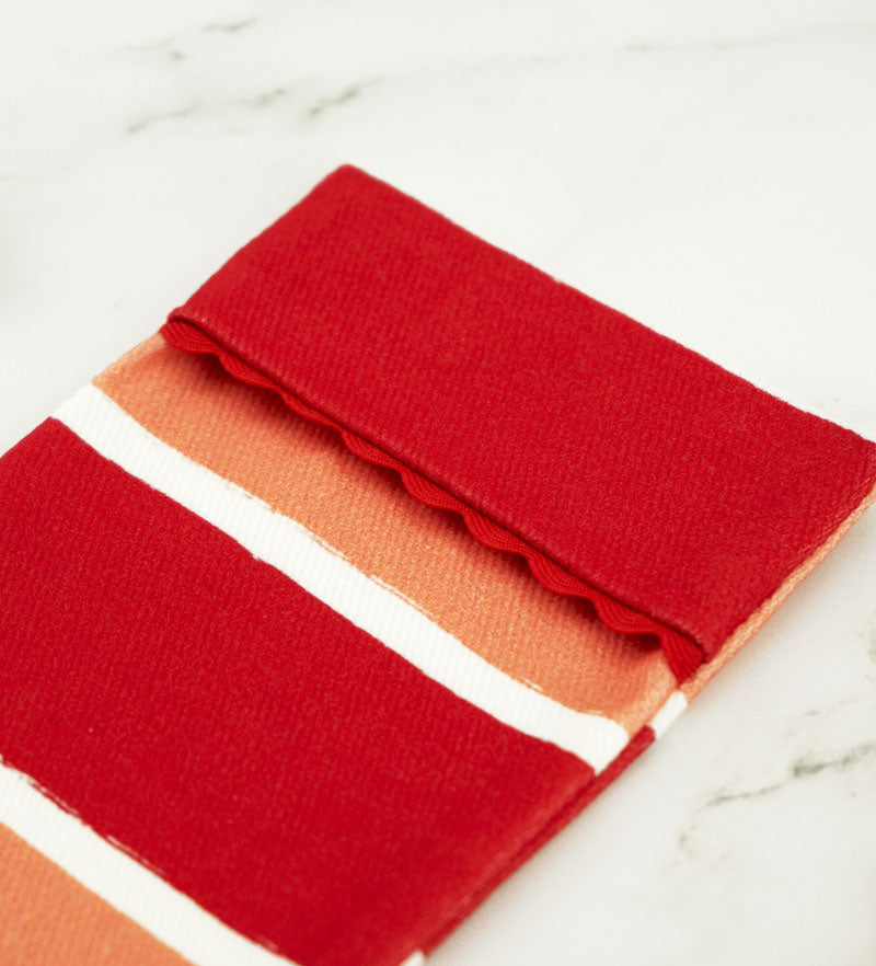 Astuccio Porta Spazzolino Vintage Siciliano - Cotone