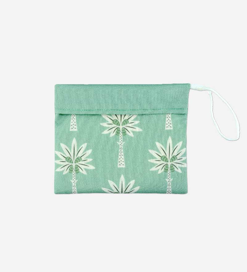 Set Regalo Porta Sapone da Viaggio Impermeabile + Sapone Artigianale Olio d'Oliva - Giardino Mediterraneo