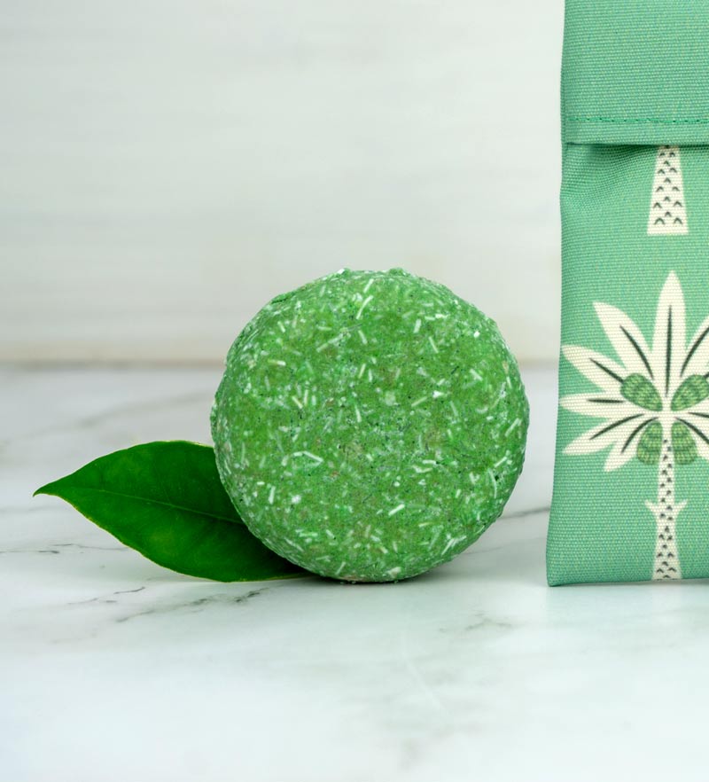 Set Regalo Porta Sapone da Viaggio Impermeabile + Sapone Artigianale Olio d'Oliva - Giardino Mediterraneo