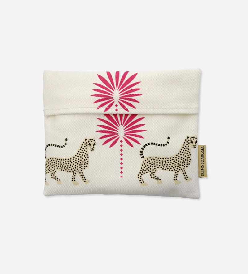 Fuchsia Leopard Travel Soap Dish