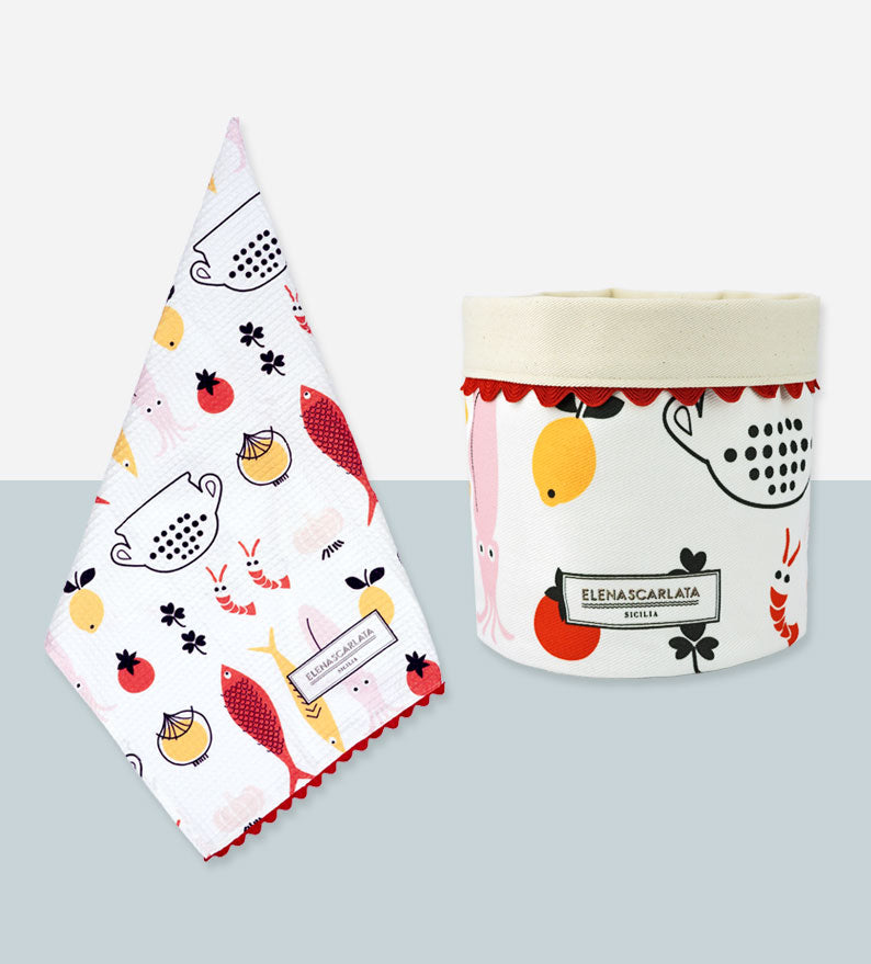 Cous Cous Kitchen Set Red