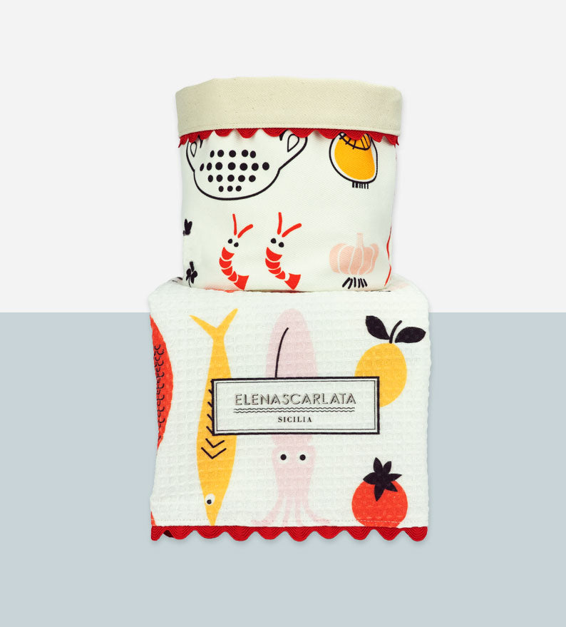 Cous Cous Kitchen Set Red