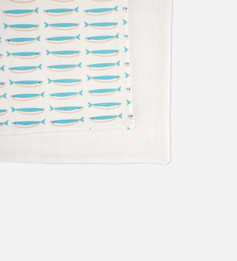 Sardine Face Terry Towel