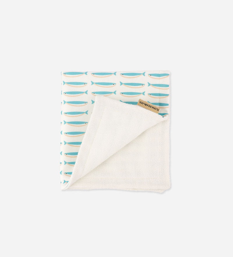 Sardine Face Terry Towel