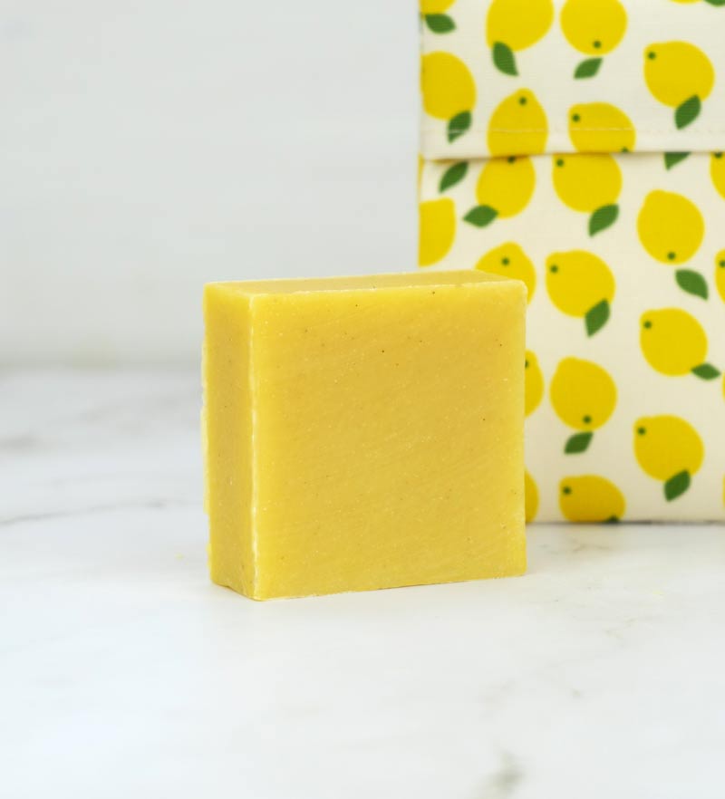 Sole di Sicilia - Set Porta Sapone idrorepellente & sapone solido all’olio d’oliva