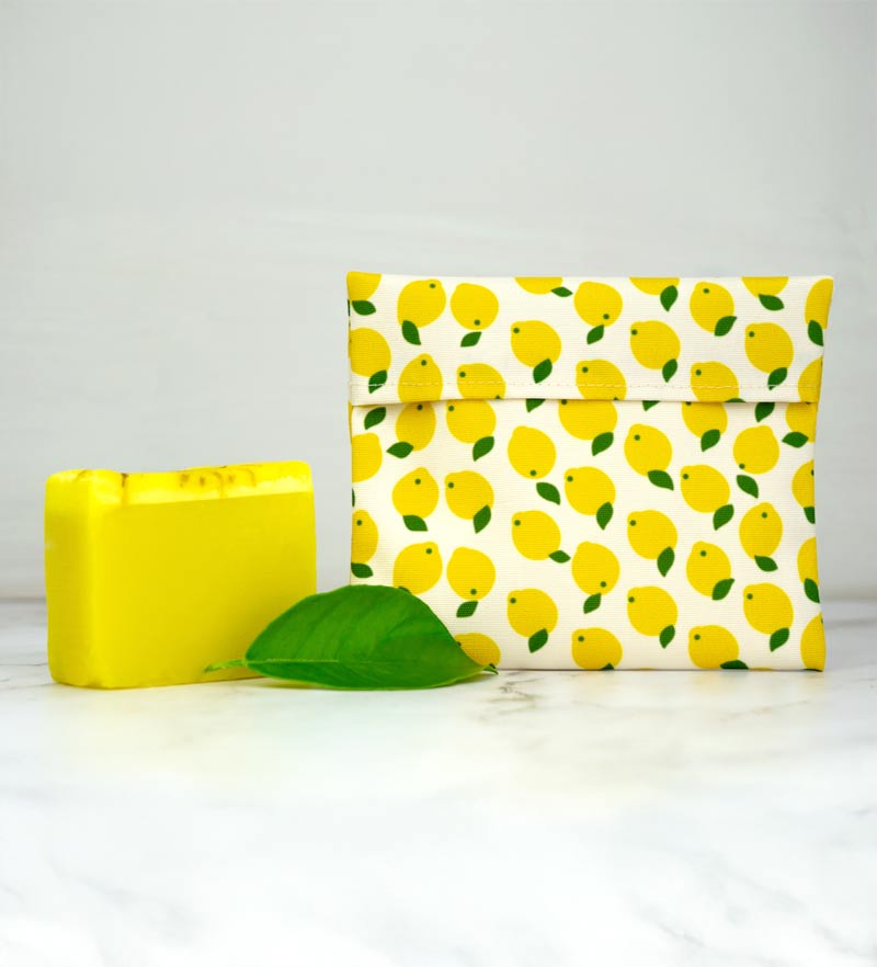 Sole di Sicilia - Set Porta Sapone idrorepellente & sapone solido all’olio d’oliva