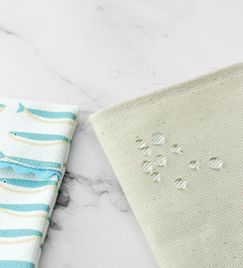 Mediterranean Aquarium - Cotton Soap Dish & Soap Set