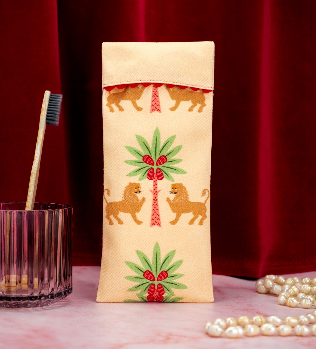 Astuccio Porta Spazzolino Leone Reale