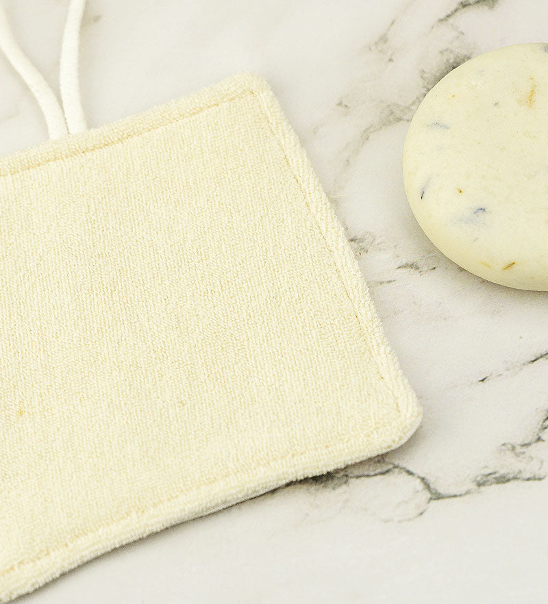 Royal Palm Facial Set – Gentle Solid Facial Scrub & Exfoliating Pad