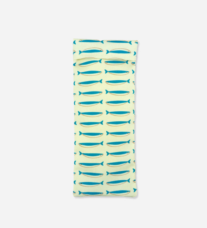 Bustina Porta Spazzolino Idrorepellente Sardine