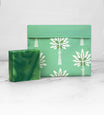 Giardino Mediterraneo - Set Porta Sapone idrorepellente & Sapone all’olio d’oliva