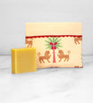 Leone Reale - Set Porta Sapone in Cotone con Sapone all’olio d’oliva
