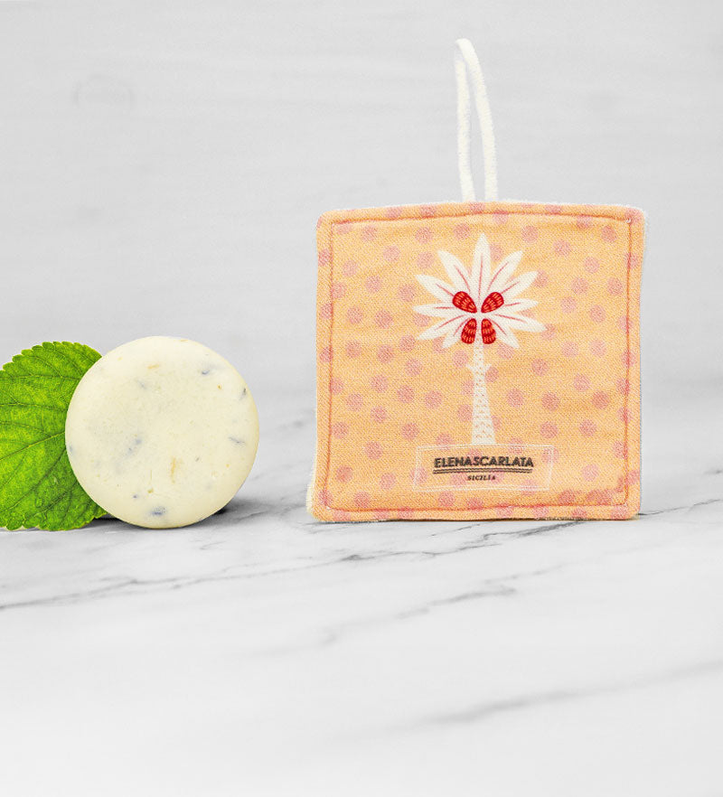 Royal Palm Facial Set – Gentle Solid Facial Scrub & Exfoliating Pad