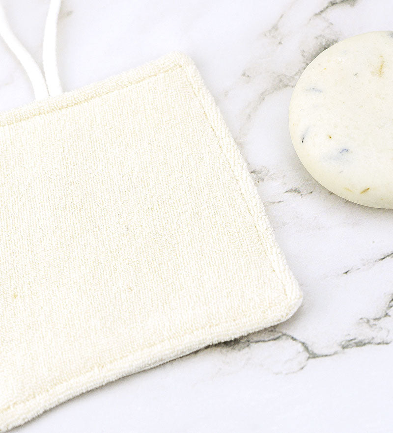 Royal Palm Facial Set – Gentle Solid Facial Scrub & Exfoliating Pad