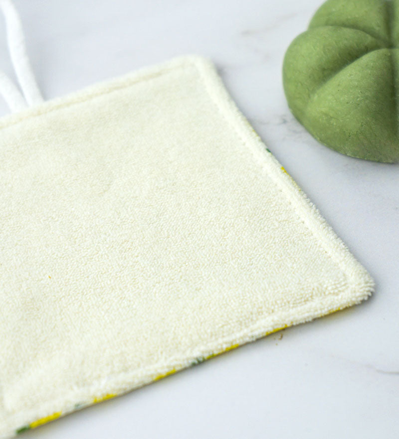 Set Viso Palma Reale Verde  – Scrub solido viso anti-iperfezioni & Dischetto Esfoliante